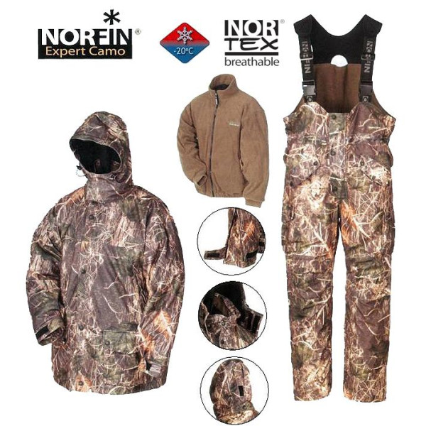 Костюм зимний NORFIN EXPERT CAMO в Куйбышеве