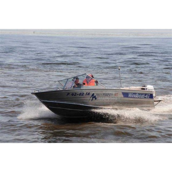 Алюминиевая лодка WINDBOAT-47 в Куйбышеве Алюминиевая лодка WINDBOAT-47 в Куйбышеве